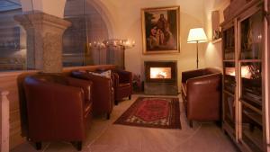 Χώρος καθιστικού στο Gasthof/Albergo Dasser