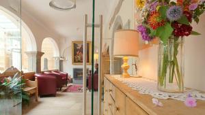 Χώρος καθιστικού στο Gasthof/Albergo Dasser