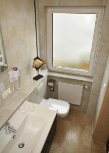 Koupelna v ubytování Hotel Nothwang