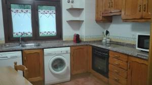 Kuchyň nebo kuchyňský kout v ubytování Apartamento Laera
