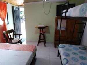 Postel nebo postele na pokoji v ubytování Hotel B & C