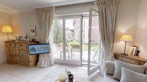 TV a/nebo společenská místnost v ubytování Giop