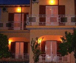 A balcony or terrace at Rantos Apartments