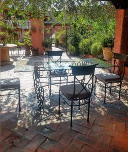Patio nebo venkovní prostory v ubytování Tres Fuentes Hotel Boutique