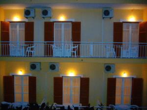 A balcony or terrace at Rantos Apartments
