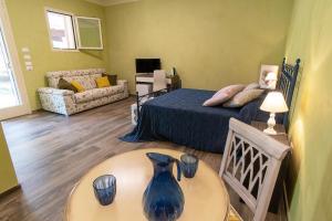 Posezení v ubytování La Corte di Edoardo