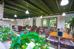 A seating area at Private Hotel