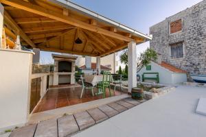Balkón alebo terasa v ubytovaní Seaside Villa Mia Trogir
