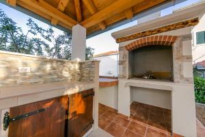 Balkón alebo terasa v ubytovaní Seaside Villa Mia Trogir