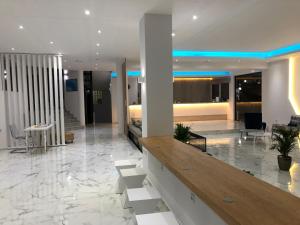 Vstupní hala nebo recepce v ubytování Hotel Akti Ouranoupoli Beach Resort
