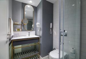 
Een badkamer bij Fame Residence Goynuk
