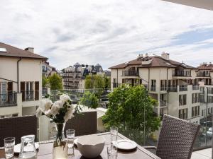 Un balcon sau o terasă la VacationClub – Baltic Park Molo Apartament D301