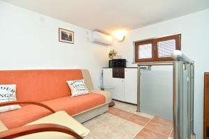 Kuchyň nebo kuchyňský kout v ubytování Apartments Fazana 765