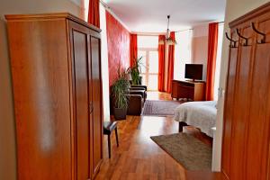 Posteľ alebo postele v izbe v ubytovaní Penzion Daniela + 37 fotografií