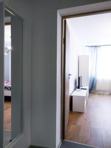 Ένα ή περισσότερα κρεβάτια σε δωμάτιο στο Studio Central