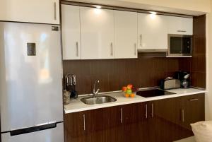 Kuchnia lub aneks kuchenny w obiekcie Apartamentos Fuerteventura Sol
