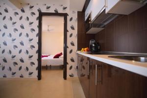 Kuchnia lub aneks kuchenny w obiekcie Apartamentos Fuerteventura Sol