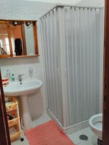 Koupelna v ubytování AL BORGO VACANZE B&B