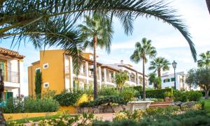 O edifício em que o apart-hotel se localiza