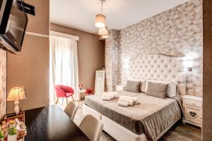 Posteľ alebo postele v izbe v ubytovaní Santamaria Inn