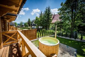 Vonkajšia záhrada v ubytovaní Osada na Budzowskim Wierchu
