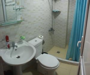 Koupelna v ubytování Hotel Tao