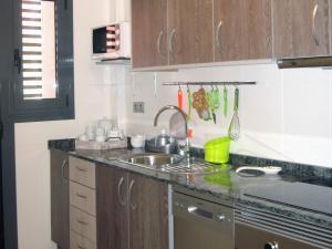 Kuchyňa alebo kuchynka v ubytovaní Fuerteventura - Apartamento Ciudad 2.3