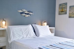 Кровать или кровати в номере La casa al mare