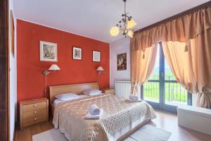 Postel nebo postele na pokoji v ubytování Villa Sofia