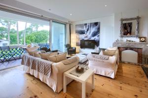 Posezení v ubytování Appartement Pyla Les Cèdres