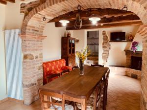 Posezení v ubytování La Casa di Elia