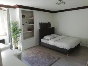 Ένα ή περισσότερα κρεβάτια σε δωμάτιο στο Charmant appartement plein centre