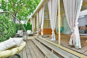 Een balkon of terras bij Polidor Camping Resort