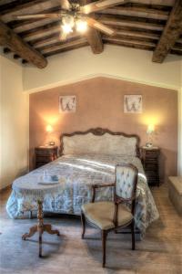 Кровать или кровати в номере Le Ghiande