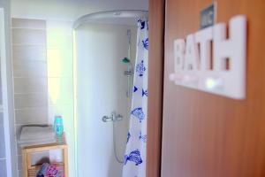 Kúpeľňa v ubytovaní Studio apartment Gray