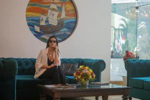 Zona d'estar a Miraflores Colon Hotel