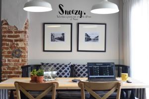Posezení v ubytování Snoozy Guesthouse