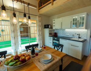 Kuchnia lub aneks kuchenny w obiekcie Chalet 164