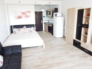 Kuchyň nebo kuchyňský kout v ubytování LOFT PARAISO