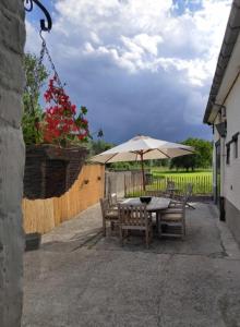 Patio nebo venkovní prostory v ubytování 'T Dagwant