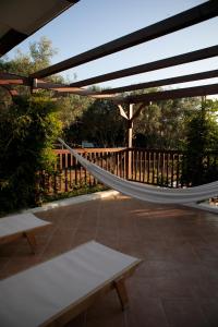 A balcony or terrace at Villa Kairos Naxos