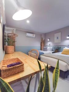 Posezení v ubytování Snoozy Guesthouse
