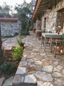 Patio nebo venkovní prostory v ubytování Filoxenia - The Place of Experience