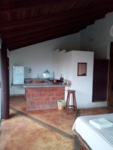 Kjøkken eller kjøkkenkrok på Villa Luna de Miel