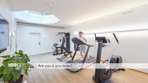 Centrul de fitness și/sau facilități de fitness de la Hotel Wettstein