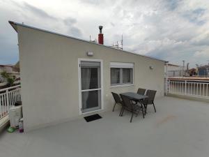 Balkón alebo terasa v ubytovaní ROOF TOP