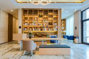 Posezení v ubytování Atour Hotel (Wenzhou International Airport Olympic Sports Center)