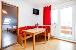 TV a/nebo společenská místnost v ubytování Apartmány Nevädza