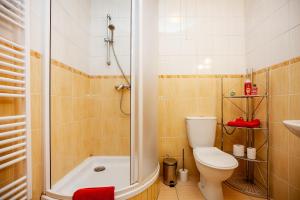 Kúpeľňa v ubytovaní Apartmány Nevädza