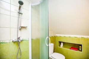 Kúpeľňa v ubytovaní Apartmány Nevädza